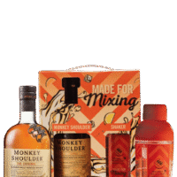 MONKEY SHOULDER 40% 0,7L + GLASS COCTAIL SHAKER + KARTONIK