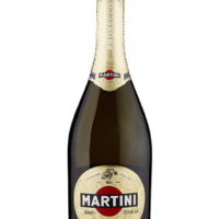 Butelka Martini Prosecco 0,75L – włoskie wino musujące o świeżym cytrusowym smaku i rześkim, lekko mineralnym finiszu, idealne do aperitifu.