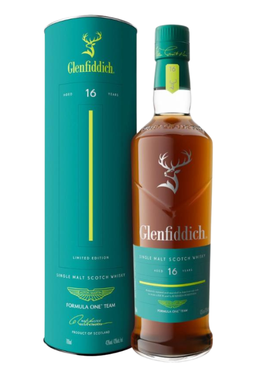 GLENFIDDICH 16YO ASTON MARTIN 43% 0,7L + TUBA GLENFIDDICH 16YO ASTON MARTIN 43% 0,7L + TUBA - obrazek 1
