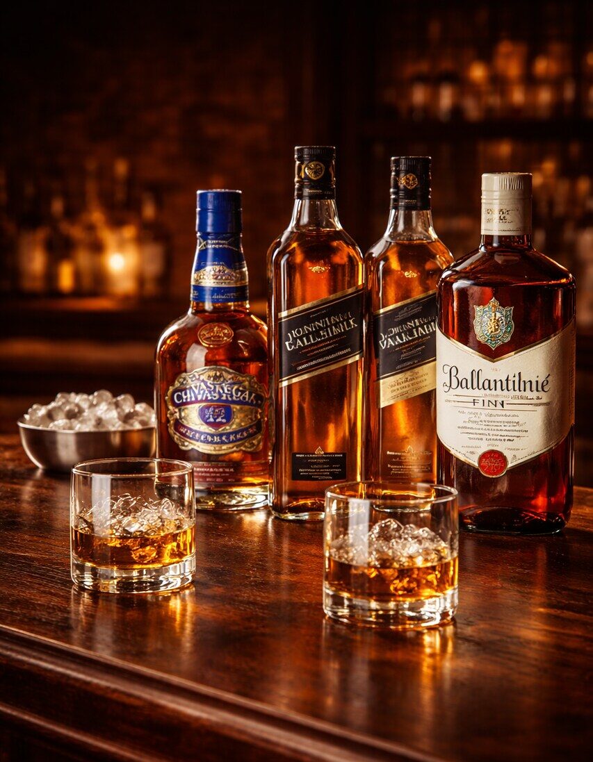 Whisky blended – elegancki klimat barowy