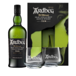 ARDBEG TEN 10YO 0.7L 46% + 2 SZKLANKI