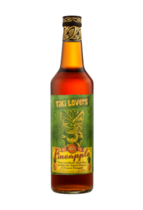 TIKI LOVERS PINEAPPLE RUM 45% 0.7L + TUBA
