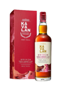 KAVALAN TRIPLE SHERRY HORSE 2026 40% 0.7L + KIELISZEK + BOX