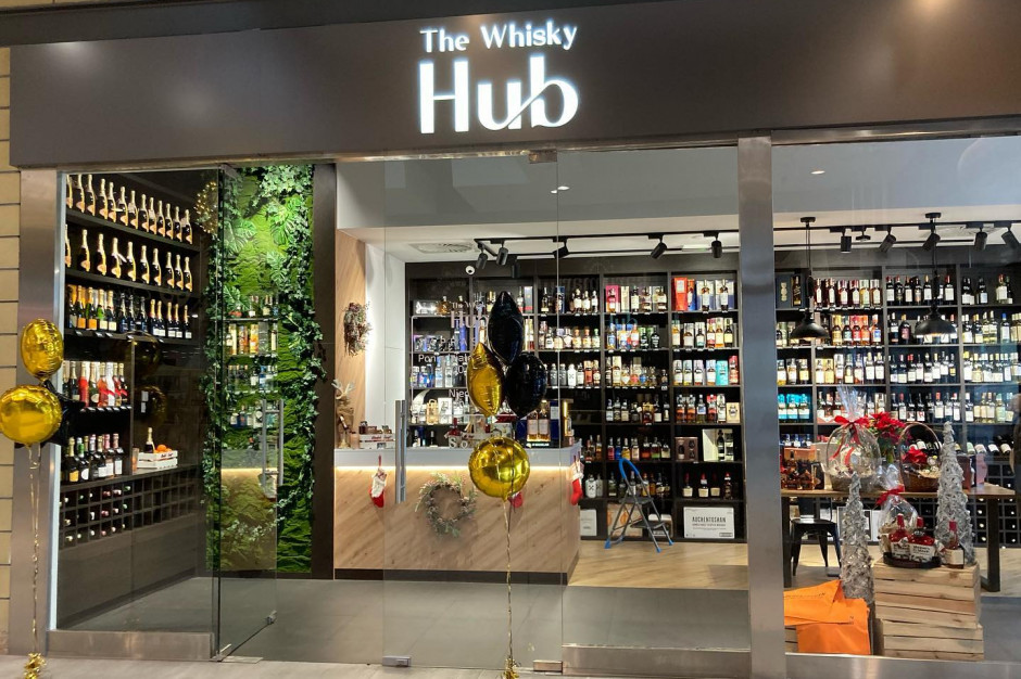 Sklep The Whisky Hub w galerii G City Targówek